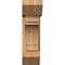 Ekena Millwork Merced Slat Smooth Bracket w/ Offset Brace, Western Red Cedar, 7 1/2"W x 22"D x 26"H BKT0806X22X26MRC06SWR - alternate 3
